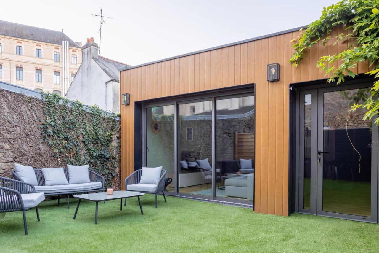 Atypique Coeur De Vannes Avec Jardin Ngoại thất bức ảnh